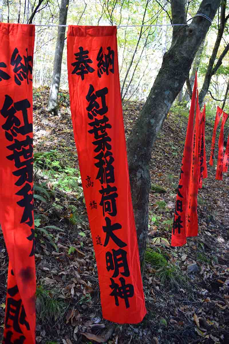 平成十七年筆者奉納の旗